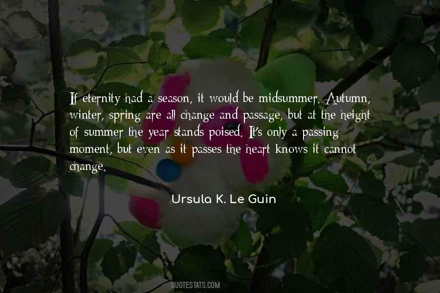 Quotes About Season Change #931254