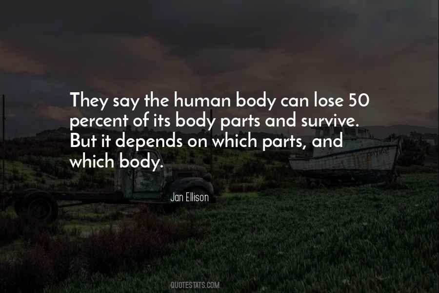 Quotes About Body Parts #118915