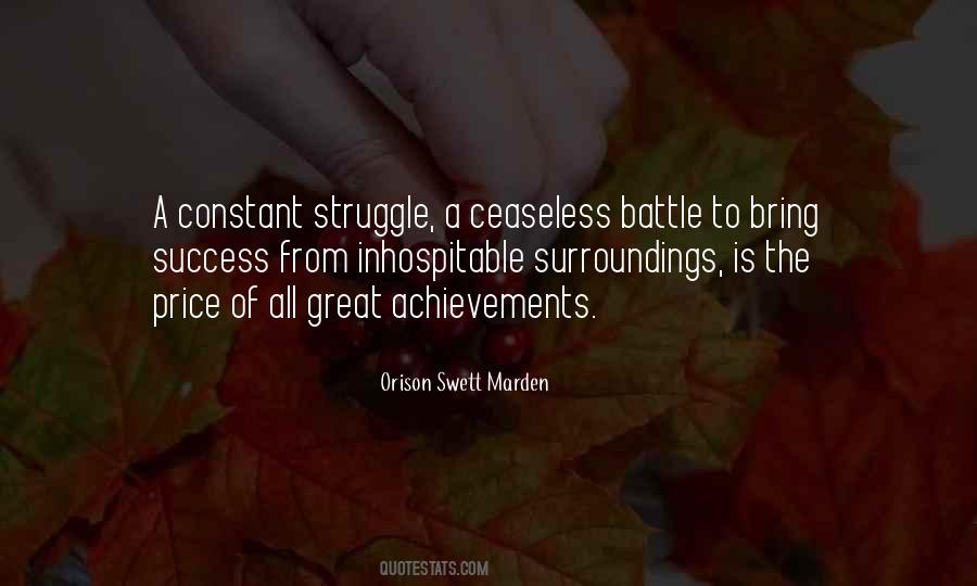 Quotes About Price Of Success #1314712