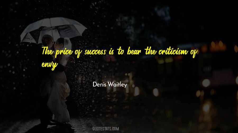 Quotes About Price Of Success #1701777