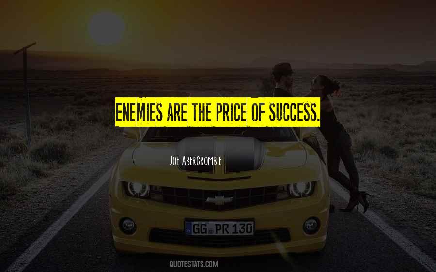 Quotes About Price Of Success #1847501