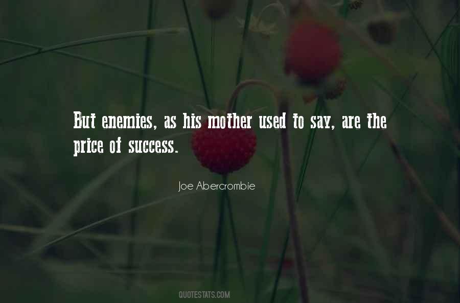 Quotes About Price Of Success #854036