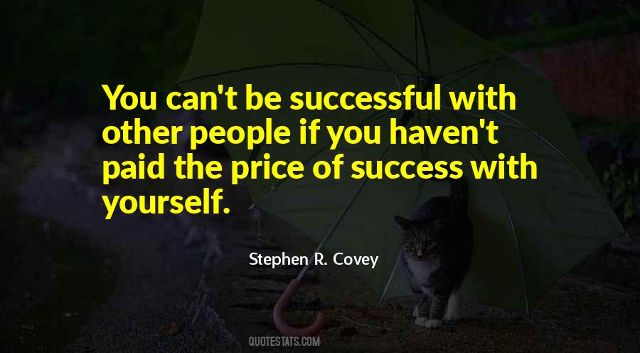 Quotes About Price Of Success #976789