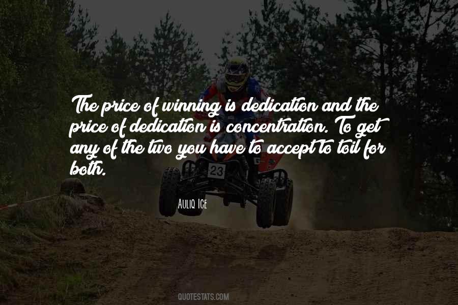 Quotes About Price Of Success #985902