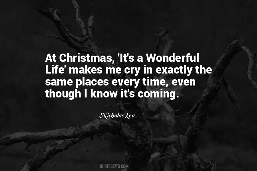 Quotes About It's A Wonderful Life #1485427