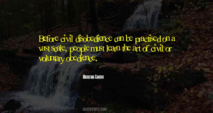 Quotes About Civil Disobedience #1008135