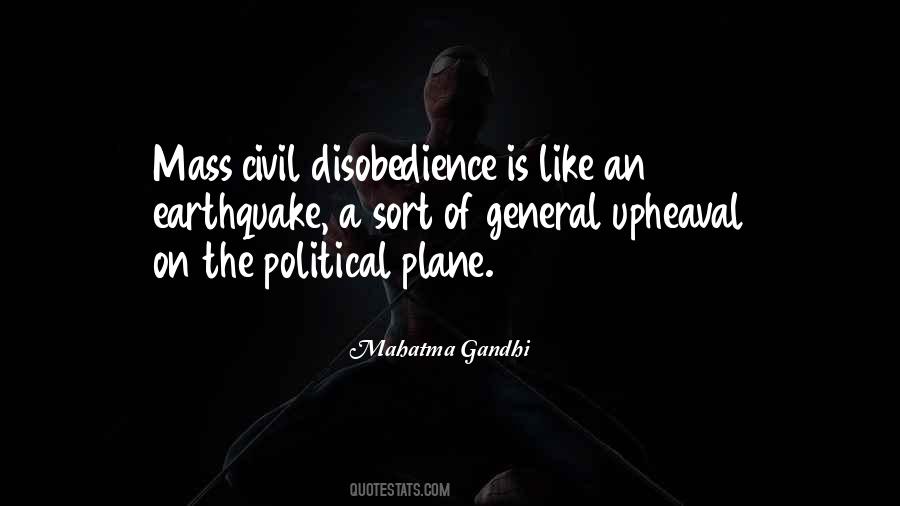 Quotes About Civil Disobedience #1078446