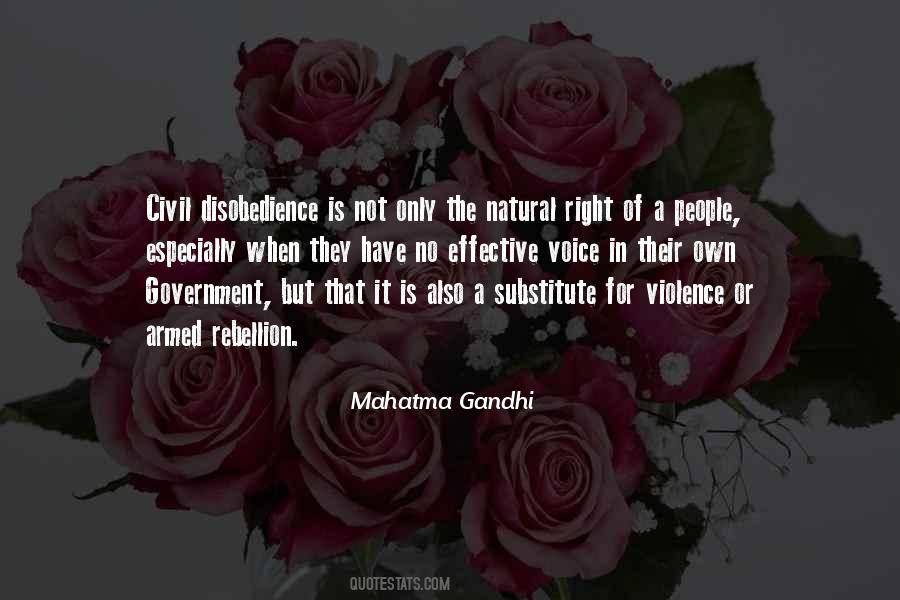 Quotes About Civil Disobedience #1081834