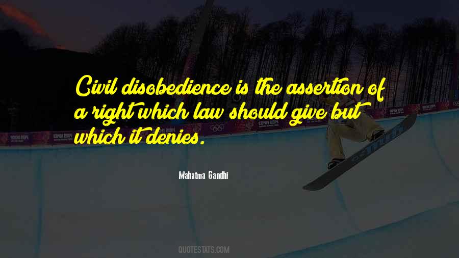 Quotes About Civil Disobedience #10943