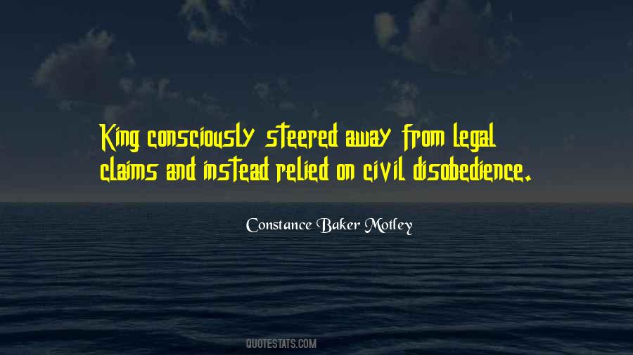 Quotes About Civil Disobedience #1586497