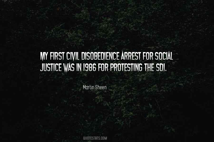 Quotes About Civil Disobedience #1861052