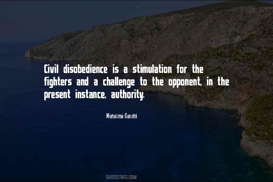 Quotes About Civil Disobedience #389422