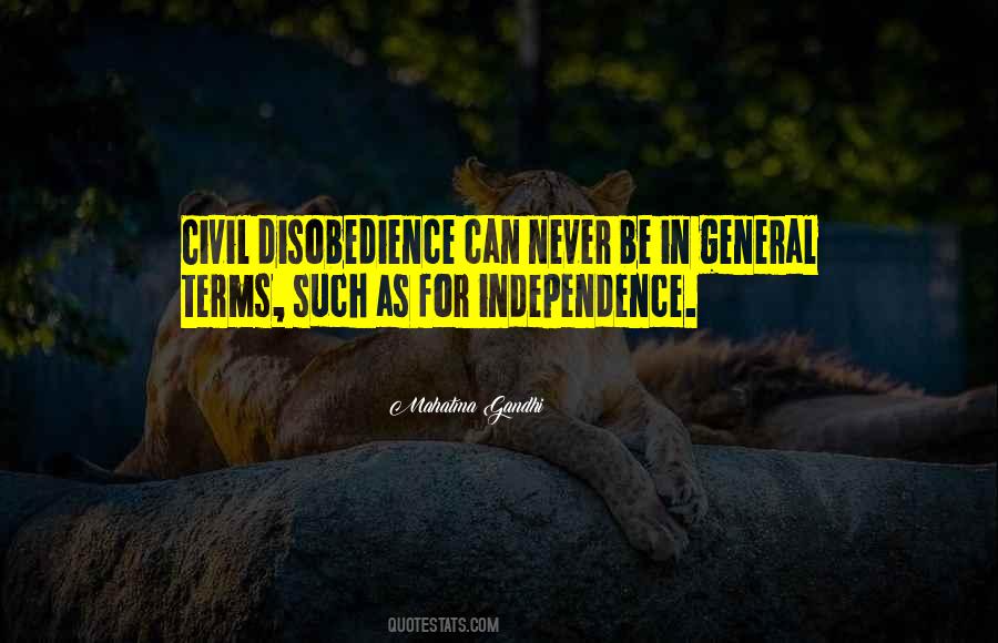 Quotes About Civil Disobedience #402865