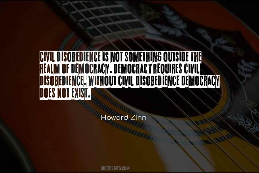 Quotes About Civil Disobedience #515466