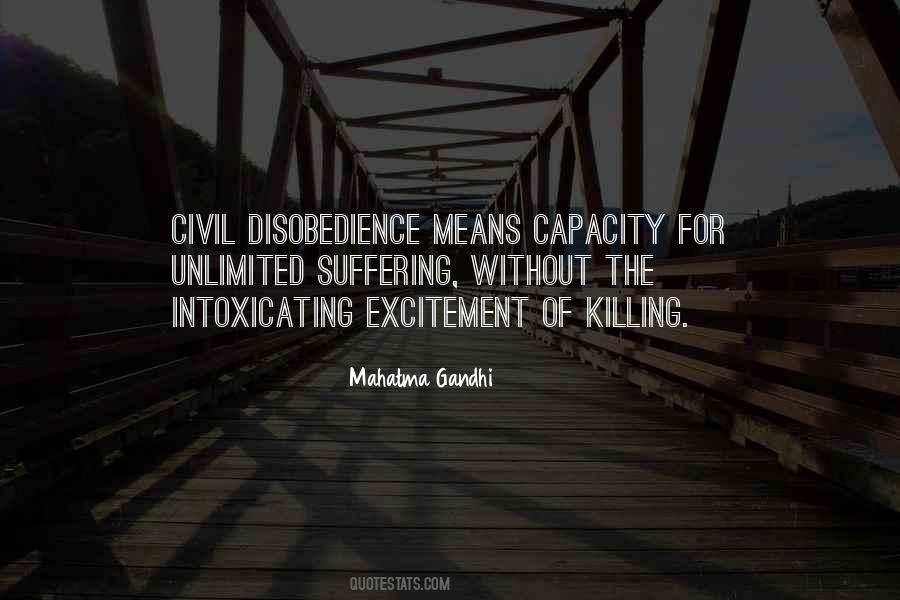 Quotes About Civil Disobedience #861628