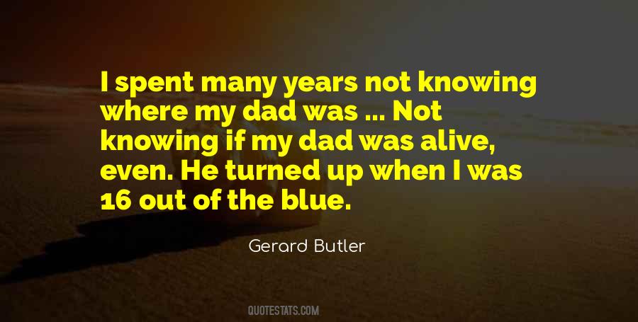 Out Of The Blue Quotes #274587