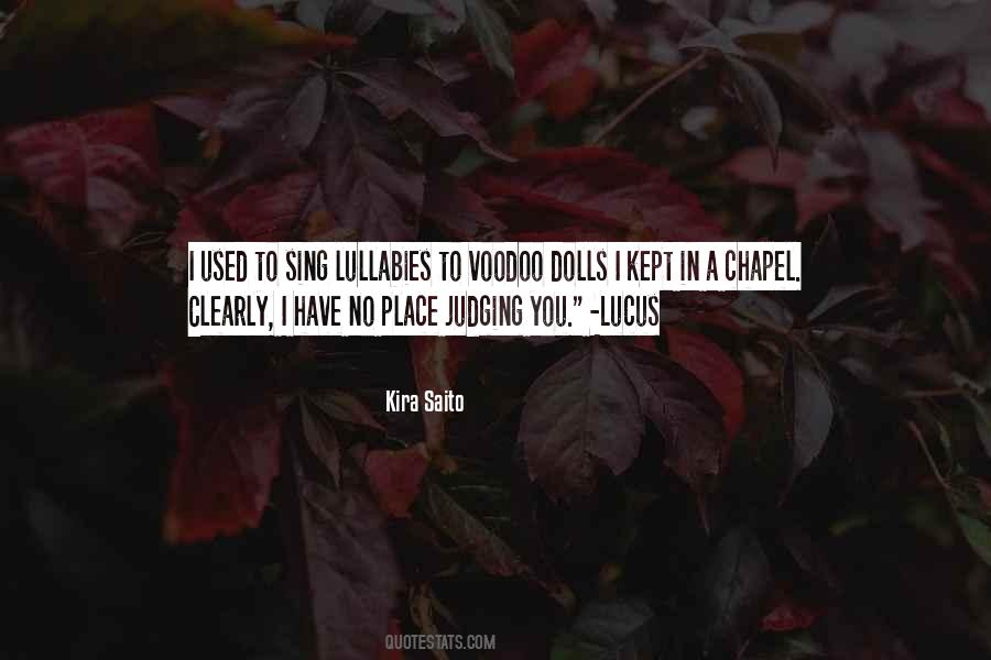 Quotes About Voodoo Dolls #8122