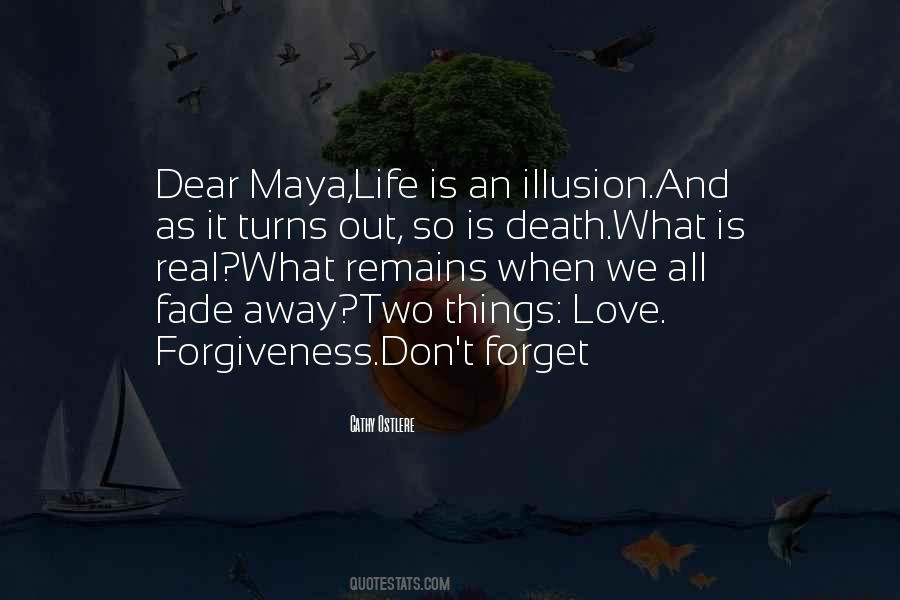 Death And Forgiveness Quotes #1551025