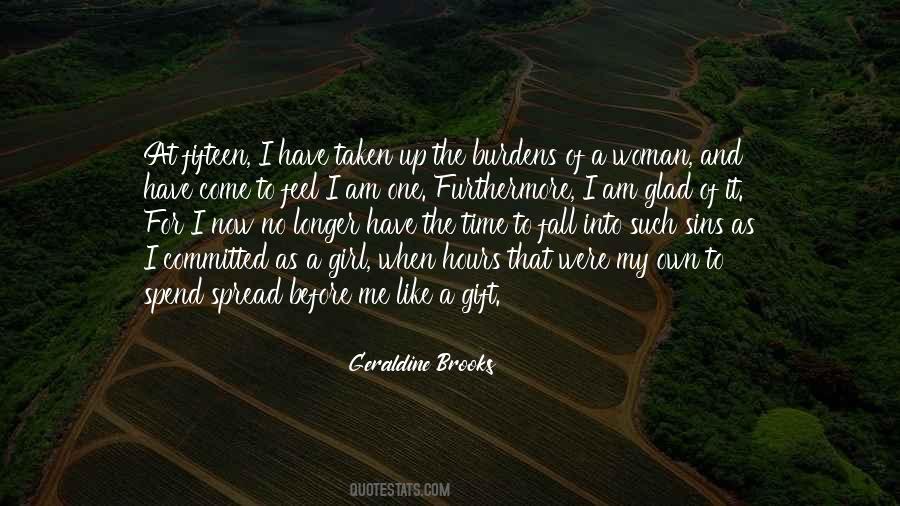 Growing Up A Girl Quotes #173162