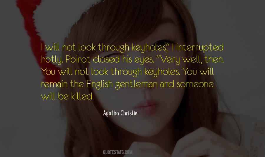 Quotes About Keyholes #406417