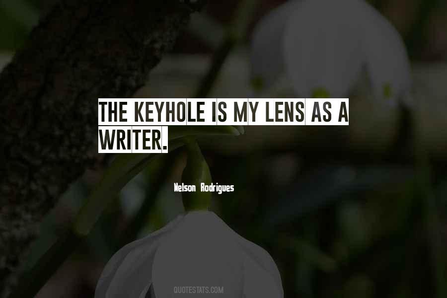 Quotes About Keyholes #407352