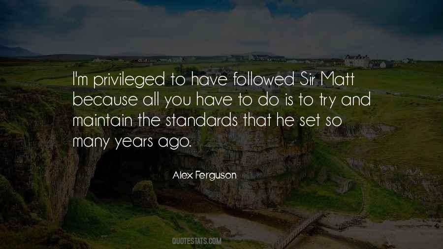 Quotes About Sir Alex Ferguson #240778