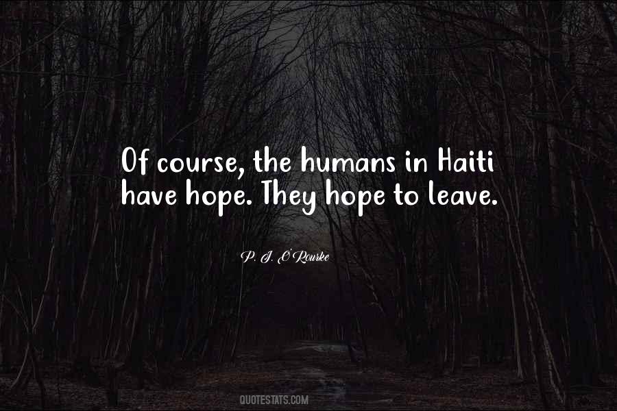 Quotes About Haiti #1037220