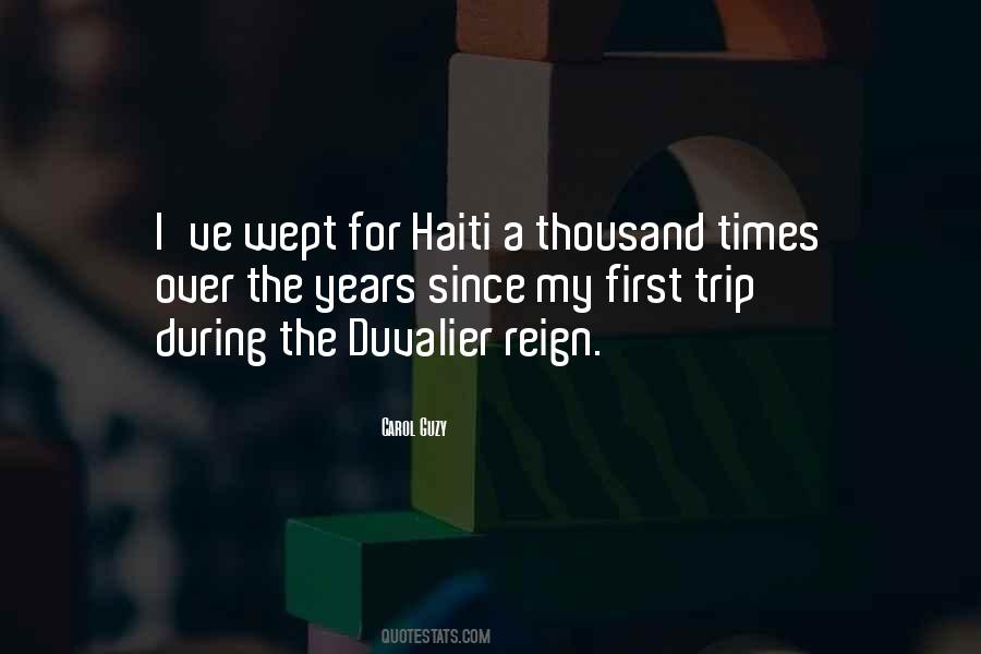 Quotes About Haiti #482136