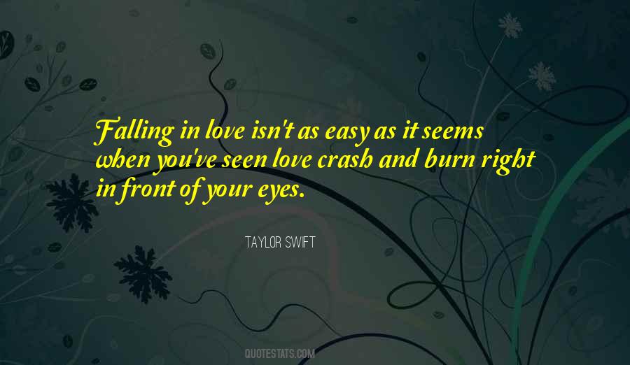 Quotes About Falling In Love With Someone's Eyes #443989