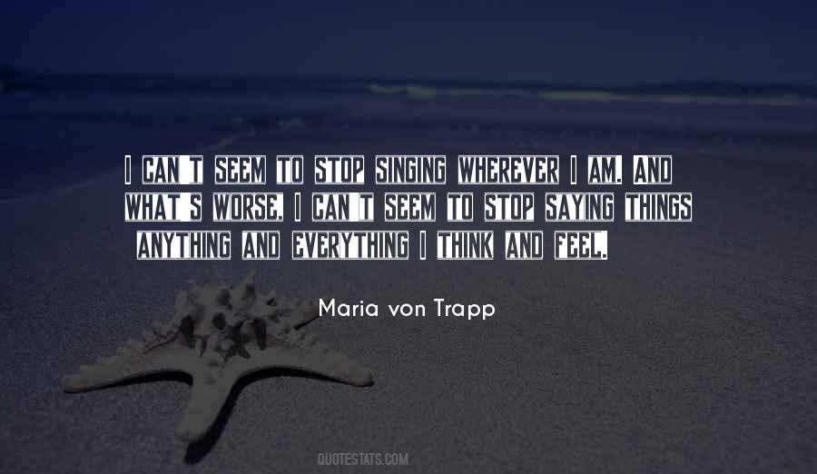 Maria Trapp Quotes #89973