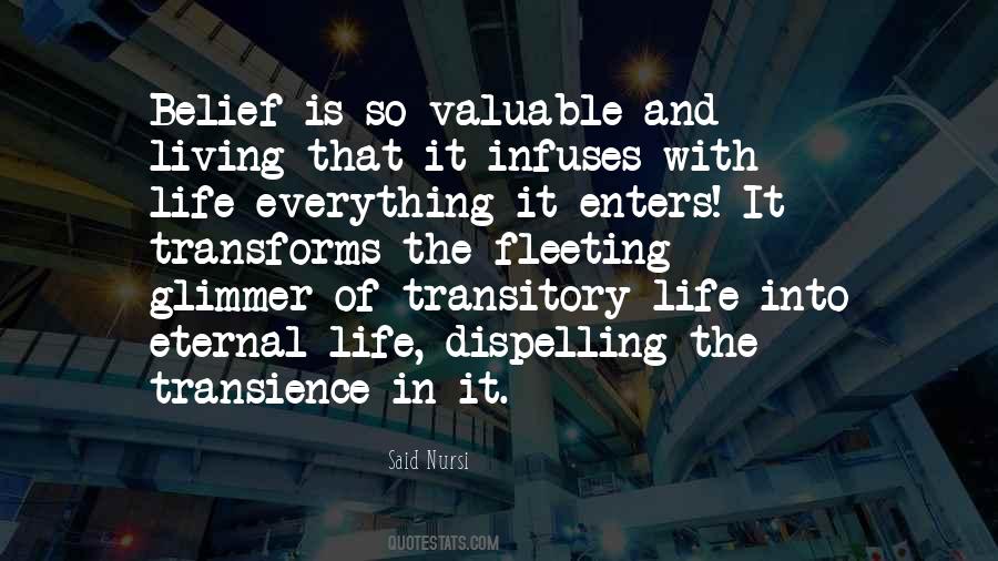 Quotes About Transience #1383073
