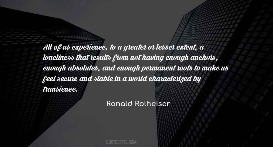 Quotes About Transience #438191
