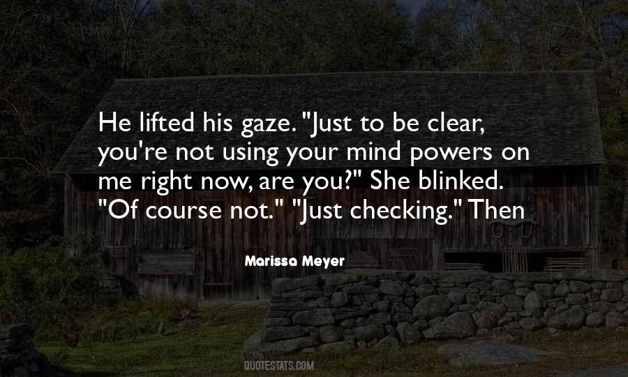Not Using Quotes #725046