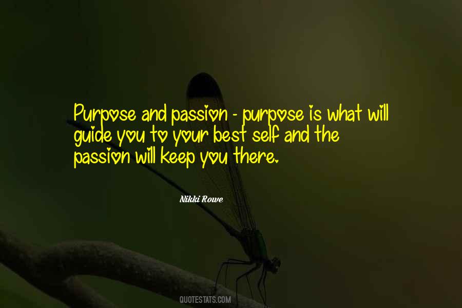 Quotes About Purpose #1873971