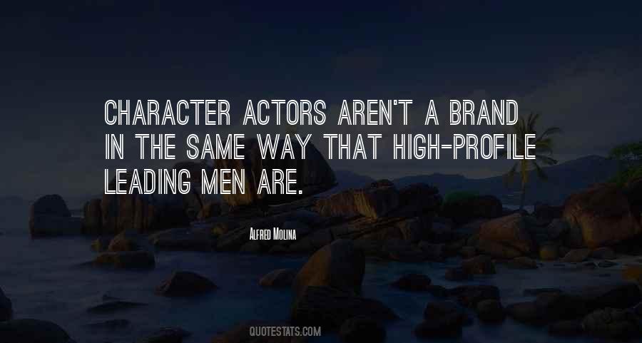 Leading Men Quotes #1110414