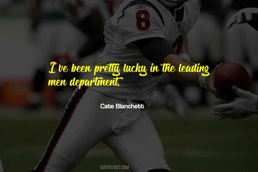 Leading Men Quotes #1254689