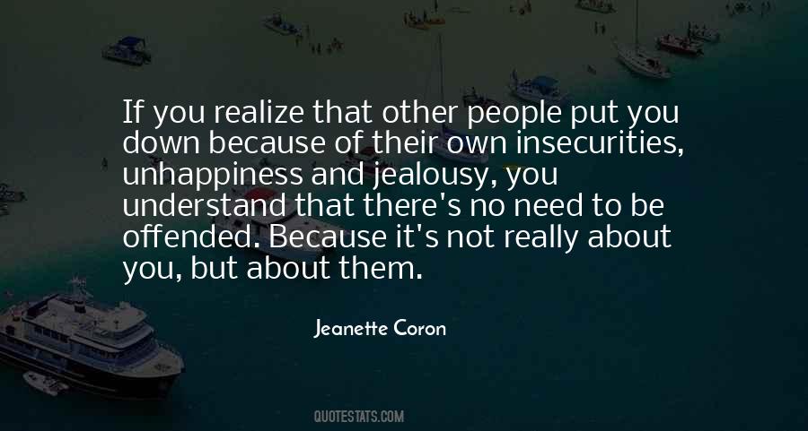 Quotes About Other People's Insecurities #1174390