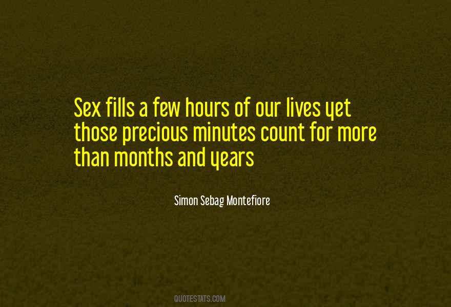 Hours And Minutes Quotes #346130
