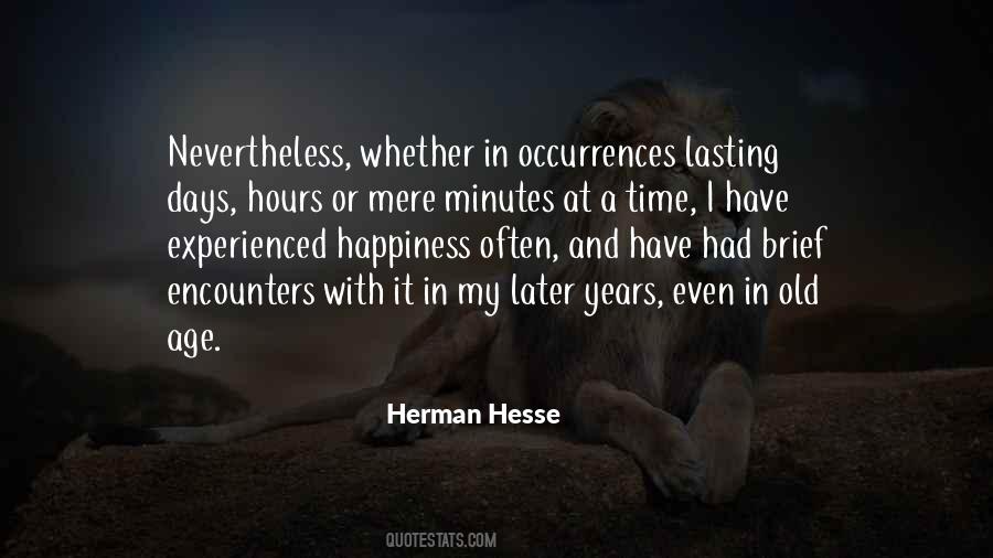 Hours And Minutes Quotes #666415