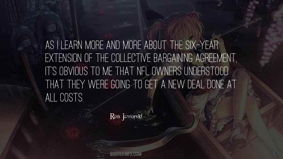 Quotes About Collective Bargaining #1706865