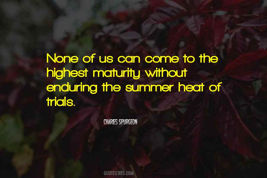 Quotes About Summer Heat #1640355