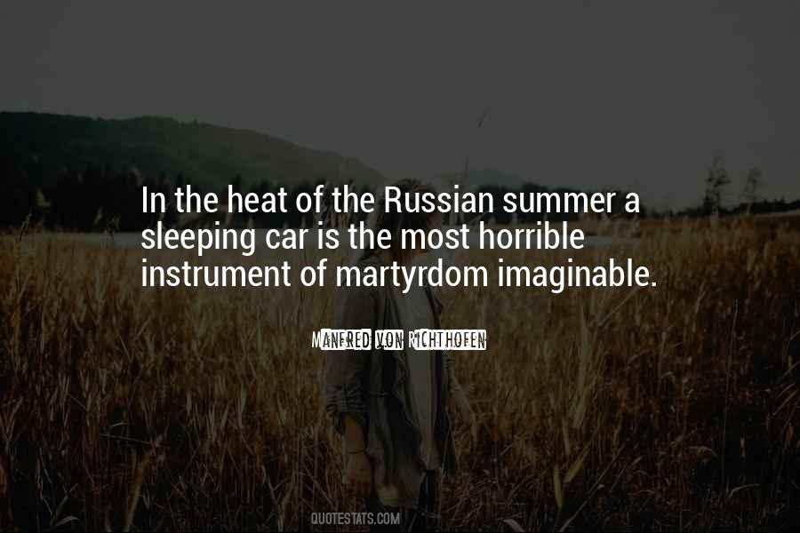 Quotes About Summer Heat #402716