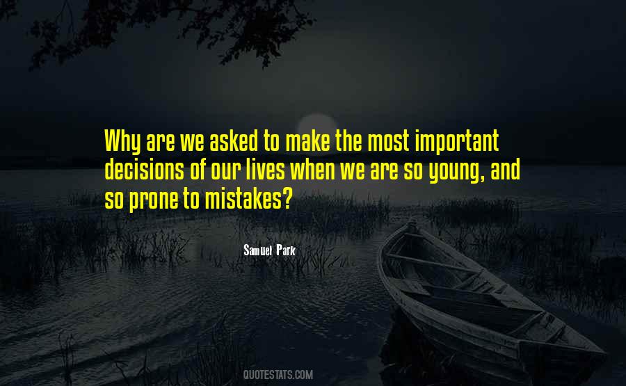 Quotes About Mistakes And Consequences #1738109