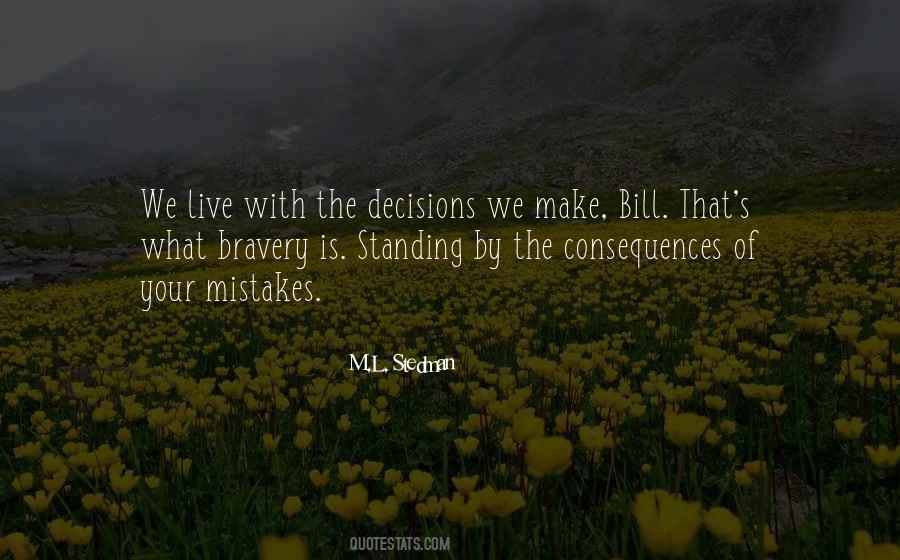 Quotes About Mistakes And Consequences #789958