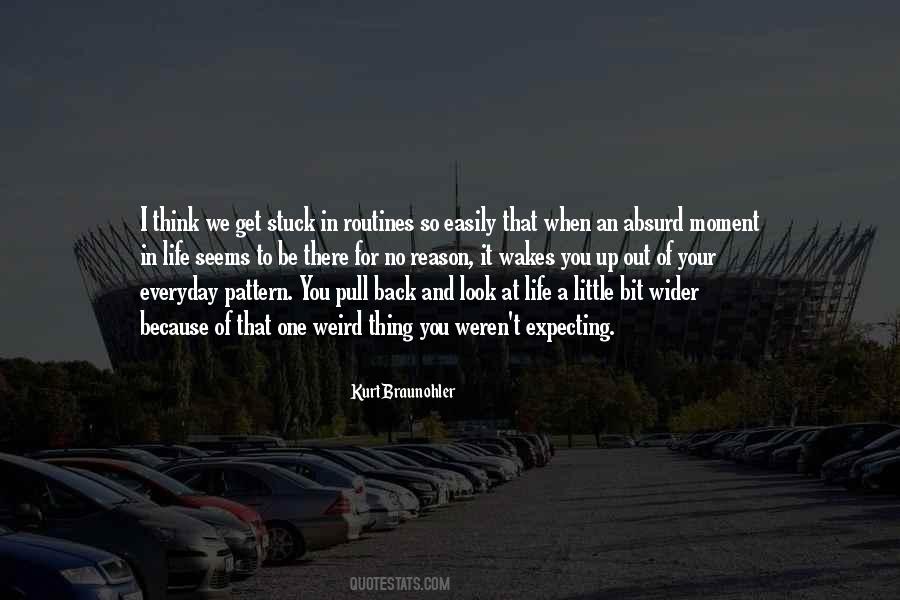 Quotes About Routines #138081