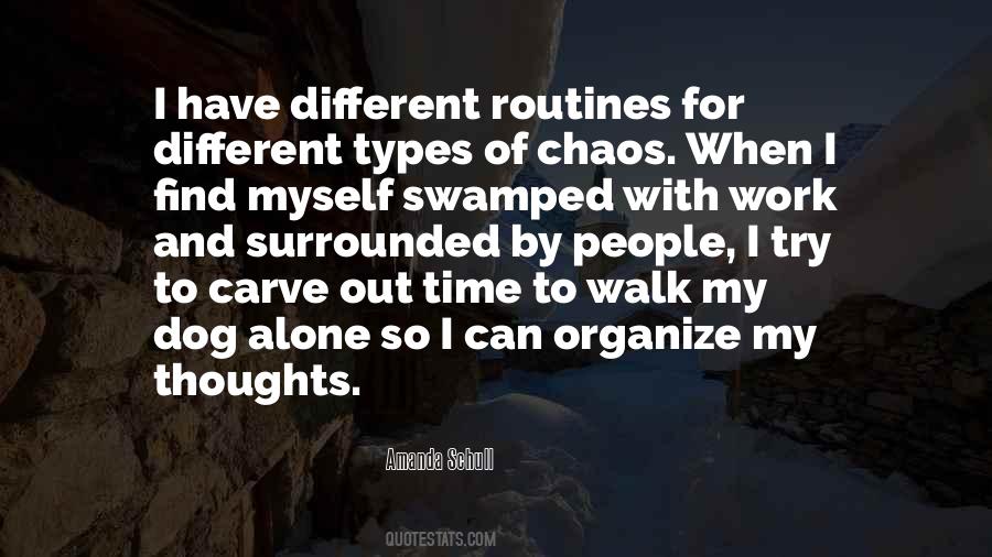 Quotes About Routines #376665