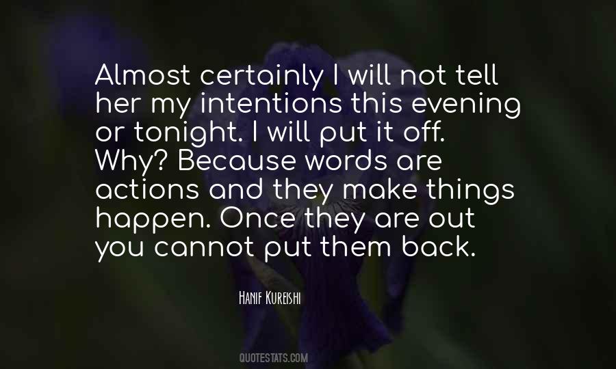 Quotes About Actions Not Words #1260910
