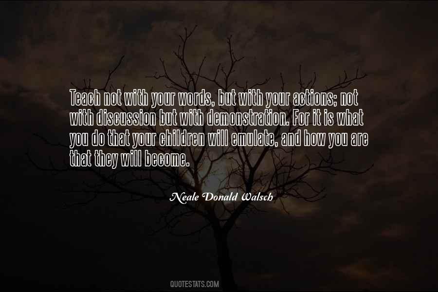 Quotes About Actions Not Words #473718