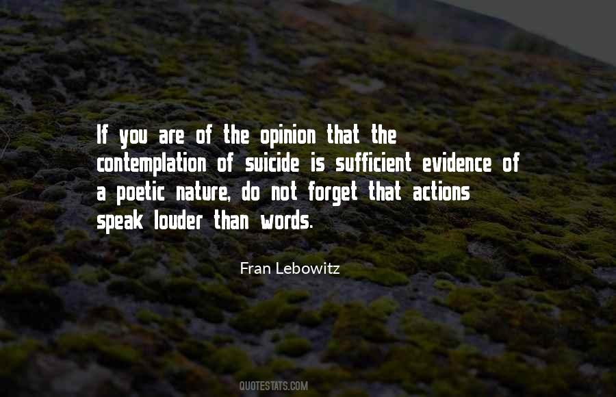 Quotes About Actions Not Words #521628