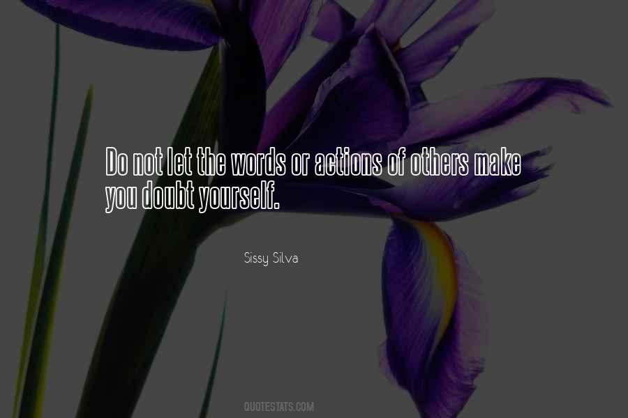 Quotes About Actions Not Words #647386